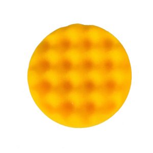 Polishing Foam Pad 85x25mm Yellow Waffle, 20/Pack